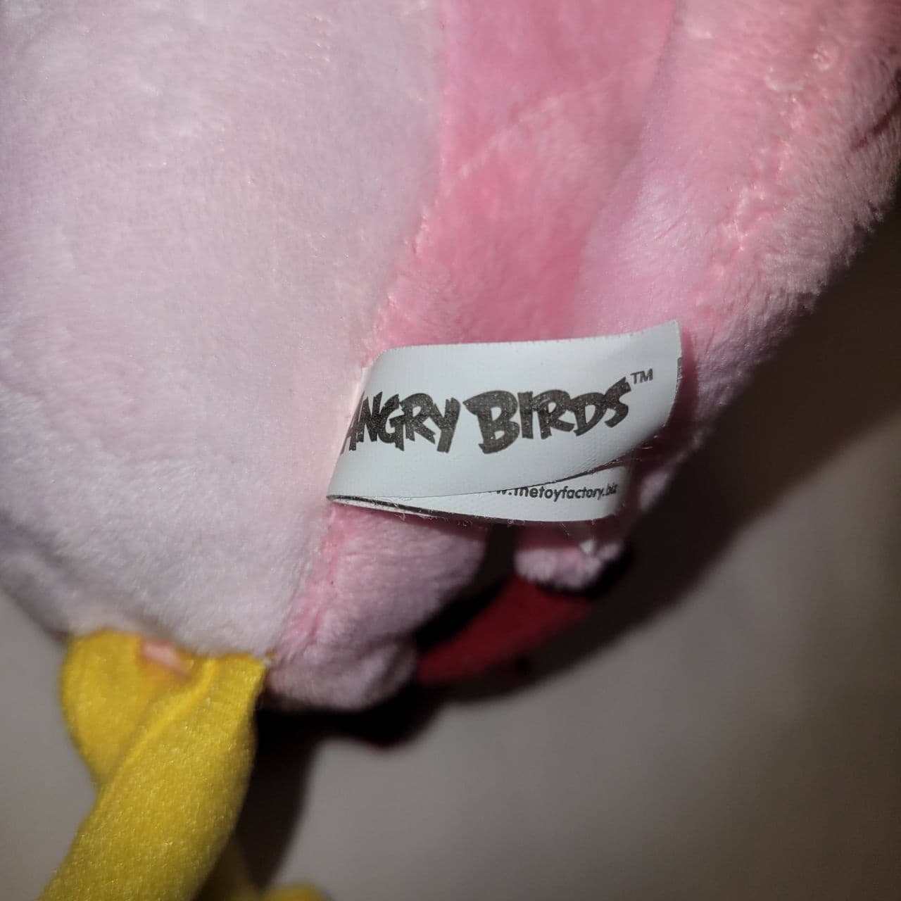 2019 Angry Birds Stella Plush Pink Bird Toy Factory 10” Rovio - Thumbnail 6