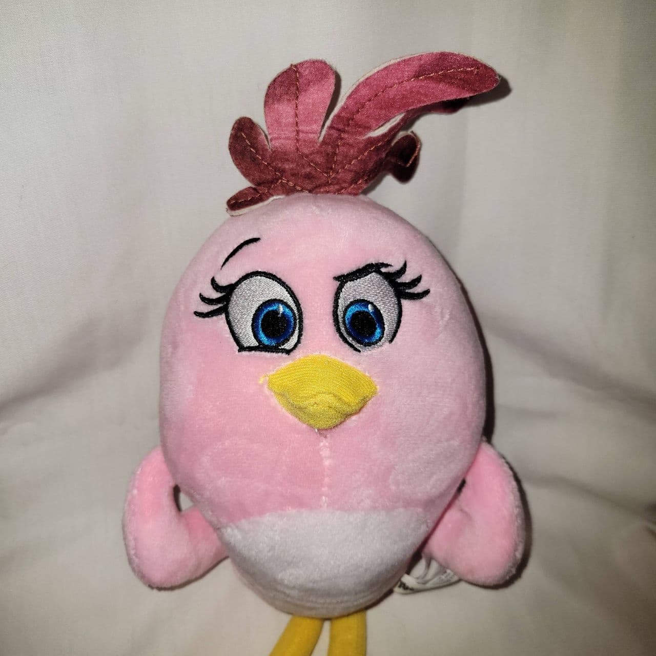 2019 Angry Birds Stella Plush Pink Bird Toy Factory 10” Rovio - Thumbnail 2