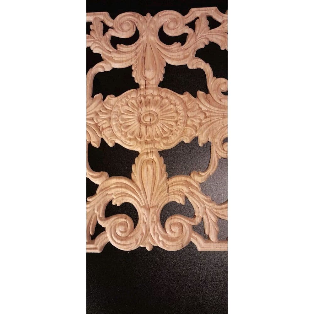 Acanthus Leaf Panels Furniture Applique Architectural Onlay 10 1/4" W X 13 1/4" - Thumbnail 5