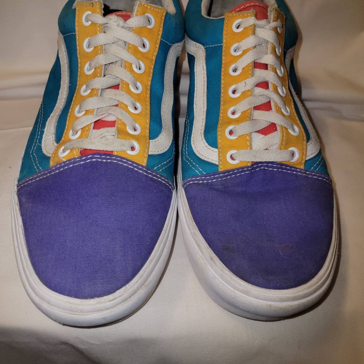 Vans Old Skool ComfyCush Men’s 13 Multi-Color Low Top Skate Shoes - Thumbnail 4
