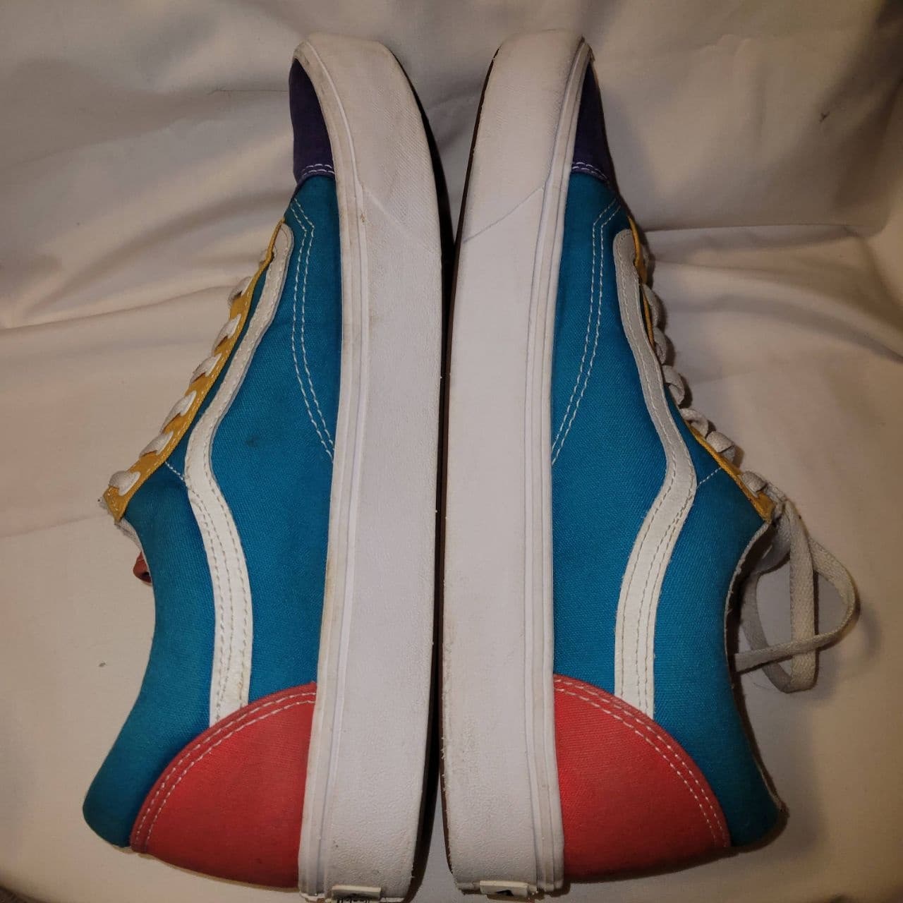 Vans Old Skool ComfyCush Men’s 13 Multi-Color Low Top Skate Shoes - Thumbnail 10