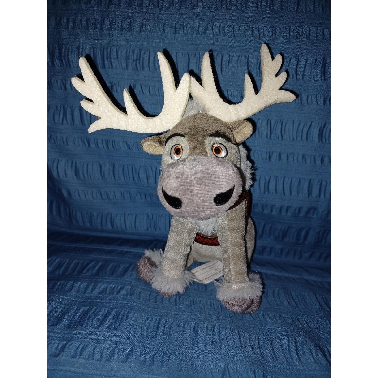 Disney Frozen Sven Plush 7" Reindeer Stuffed Animal Toy Gray Official Disney - Thumbnail 9