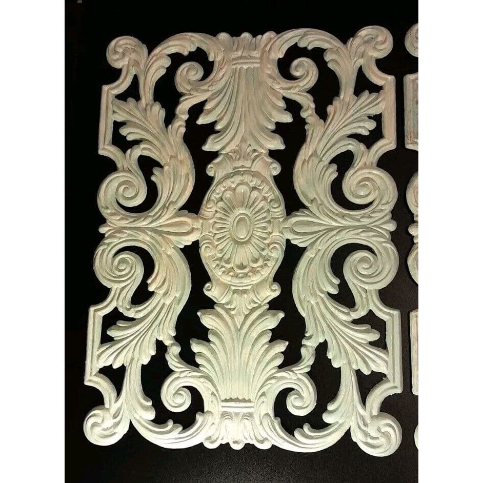 Acanthus Leaf Panels Furniture Applique Architectural Onlay 13" W X 18 1/4" H - Thumbnail 3