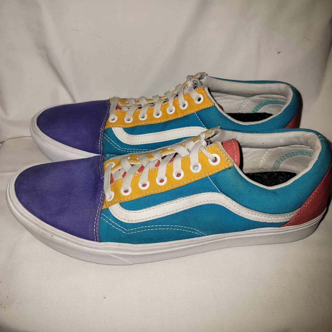 Vans Old Skool ComfyCush Men’s 13 Multi-Color Low Top Skate Shoes - Thumbnail 5