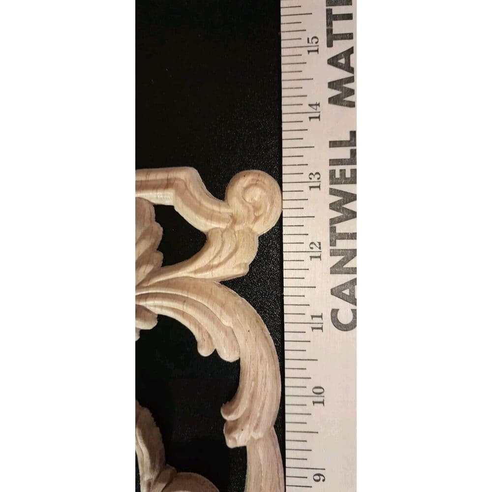 Acanthus Leaf Panels Furniture Applique Architectural Onlay 10 1/4" W X 13 1/4" - Thumbnail 7