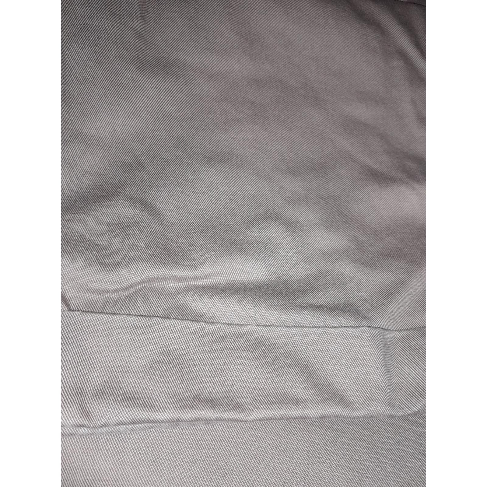IZOD American Chino 38"x31" (40"x30.5") Classic Khaki Flat Front Straight Pants - Thumbnail 6