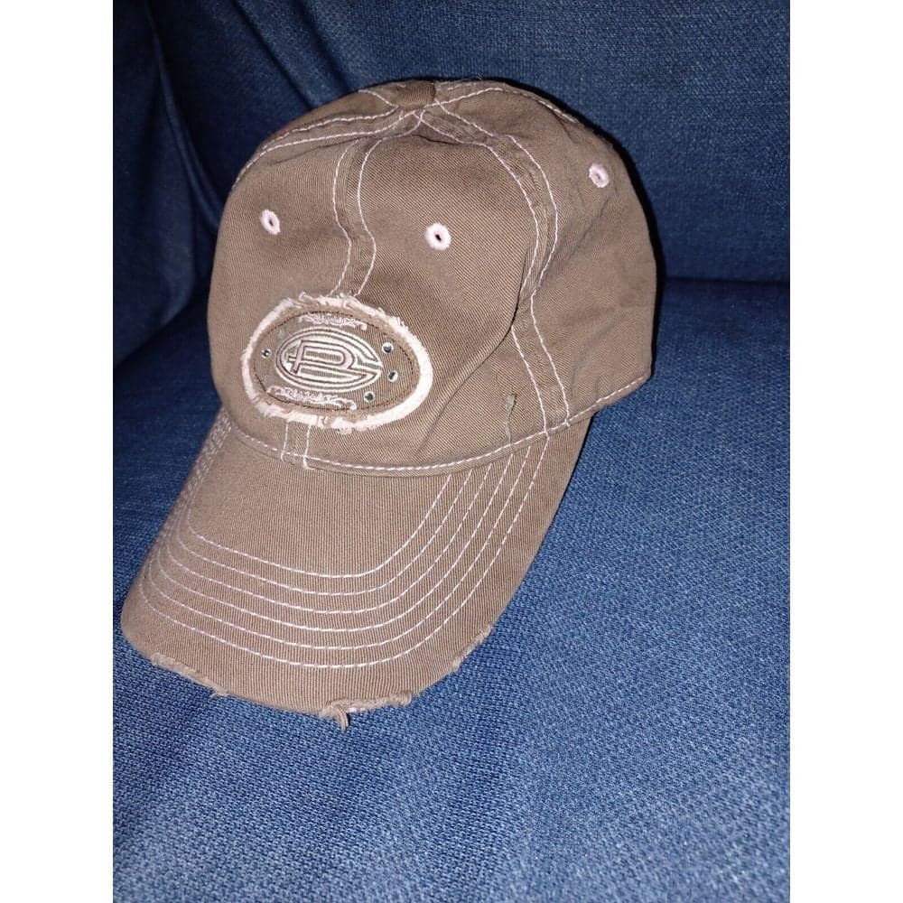 Pat Green Texas Country Music Concert Hat Adjustable Strap Hat Cap Pink Brown - Thumbnail 2