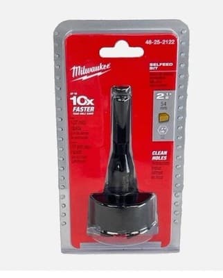 Milwaukee 2-1/8 in High Speed Steel Self-Feed Drill Bit 48-25-2122 - Image 1