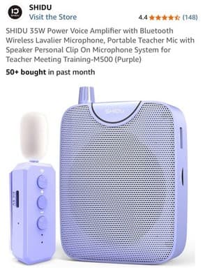 SHIDU S268 Voice Amplifier Speaker Microphone Portable System - Thumbnail 3