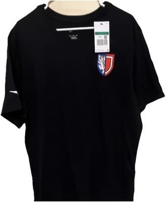 Nike Balliol College Men's Black XL Short Sleeve T-Shirt Athletic Casual Top - Image 1