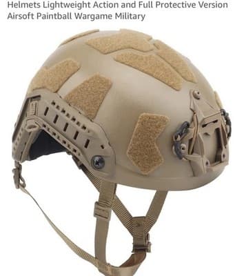 SF Suprt High Cut Helmet Multicam Tactical Airsoft Paintball Military - Image 1