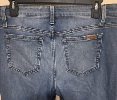 Joe's Jeans Collector's Edition Distressed Slim Fit Ankle Jeans Blue Women - Thumbnail 3