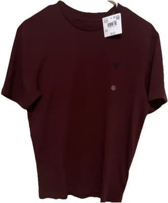 American Eagle Outfitters Super Soft Standard Fit Maroon Men's XS - Image 1