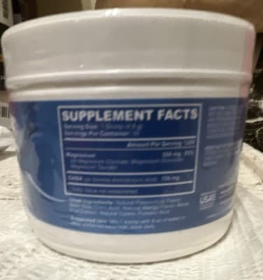 BioEmblem Triple Complex Magnesium Powder Glycinate GABA Tangerine 4.87oz - Thumbnail 2
