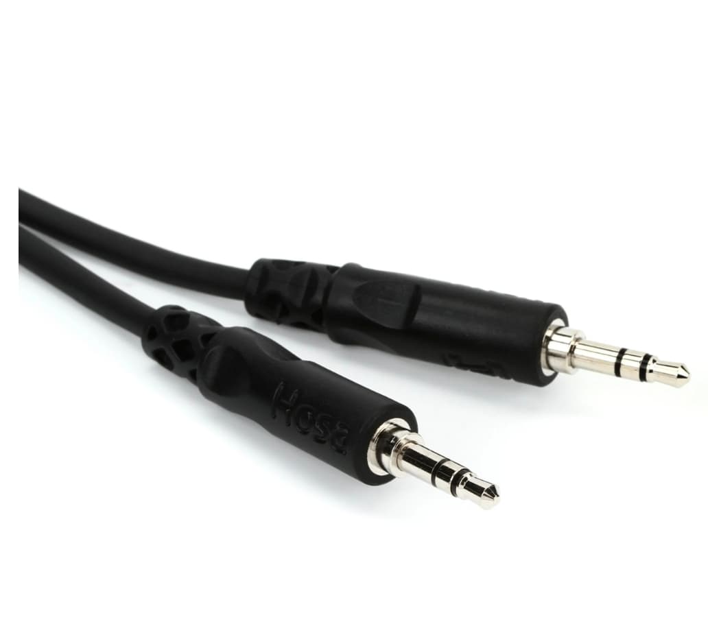 Hosa 3.5mm TRS Stereo Interconnect Cable 5ft - Thumbnail 2