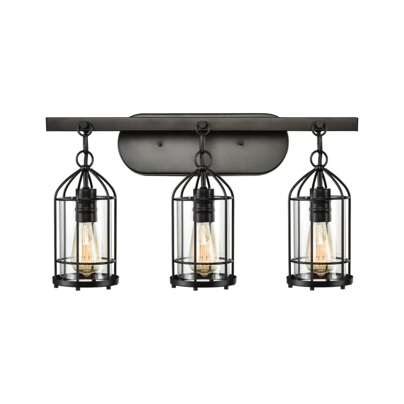 Elk Lighting 46282/3 Southwick 3 Light 23" Wide Bathroom Vanity Light Oil Rubbed Bronze Indoor Lighting Bathroom Fixtures Vanity Light - Thumbnail 2