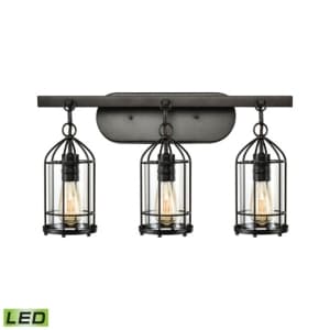 Elk Lighting 46282/3 Southwick 3 Light 23" Wide Bathroom Vanity Light Oil Rubbed Bronze Indoor Lighting Bathroom Fixtures Vanity Light - Thumbnail 3