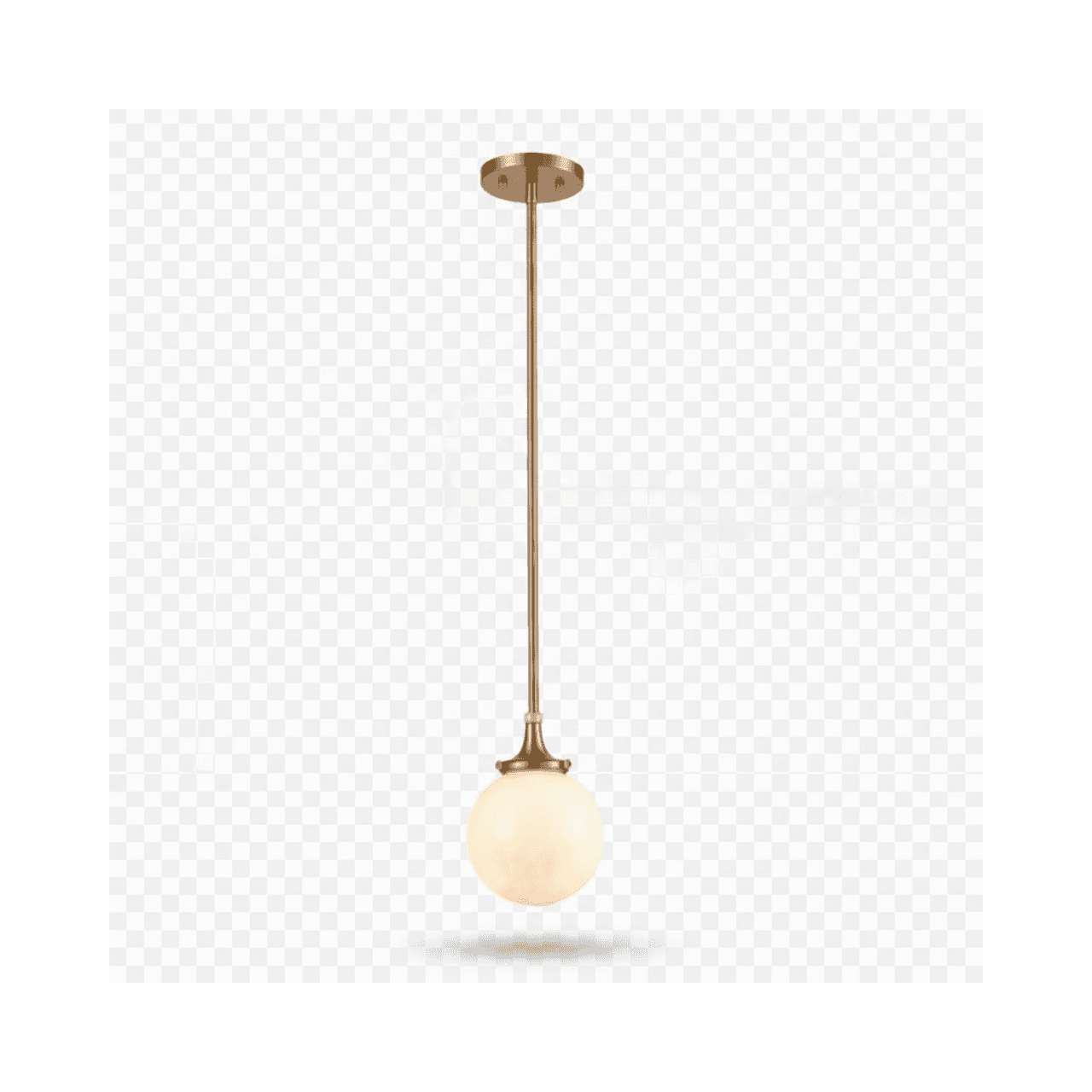 Elk Lighting 30145/1 Beverly Hills 6" Wide Mini Pendant Satin Brass Indoor Lighting Pendants - Thumbnail 2