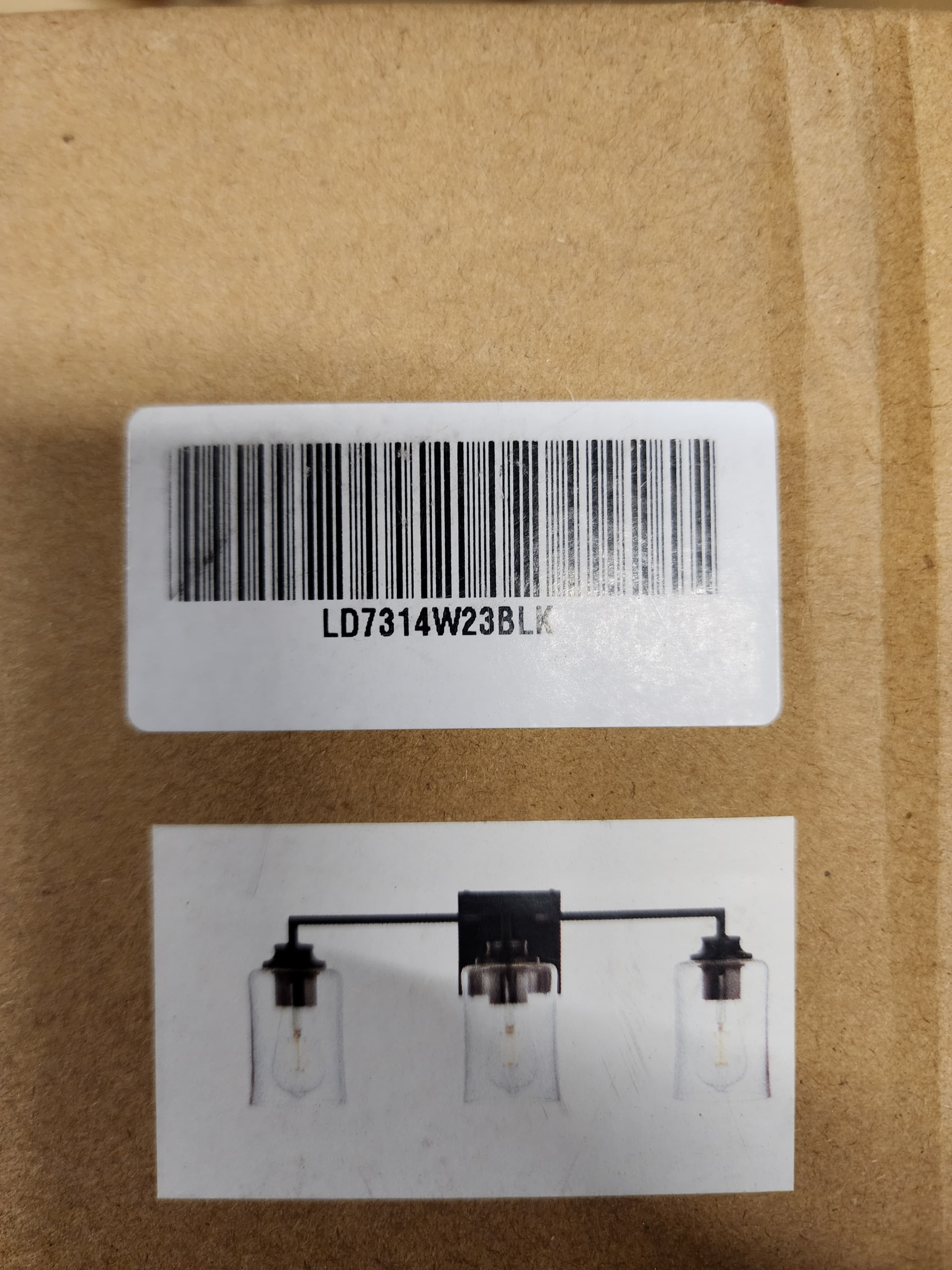 Living District Mac Wall Sconce Black Frame Clear Glass - Thumbnail 3