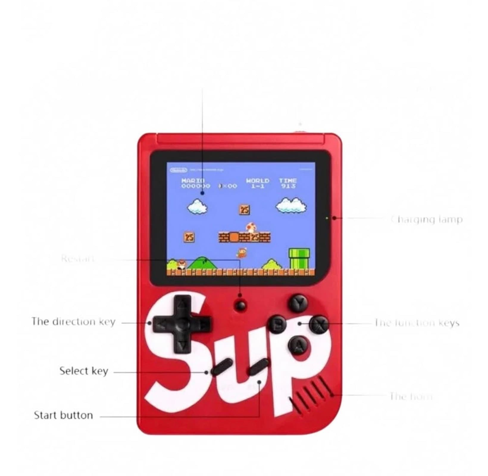 Mini Konsola 400 in 1 Games consoles Sup Game Box 400 in 1 - Thumbnail 3