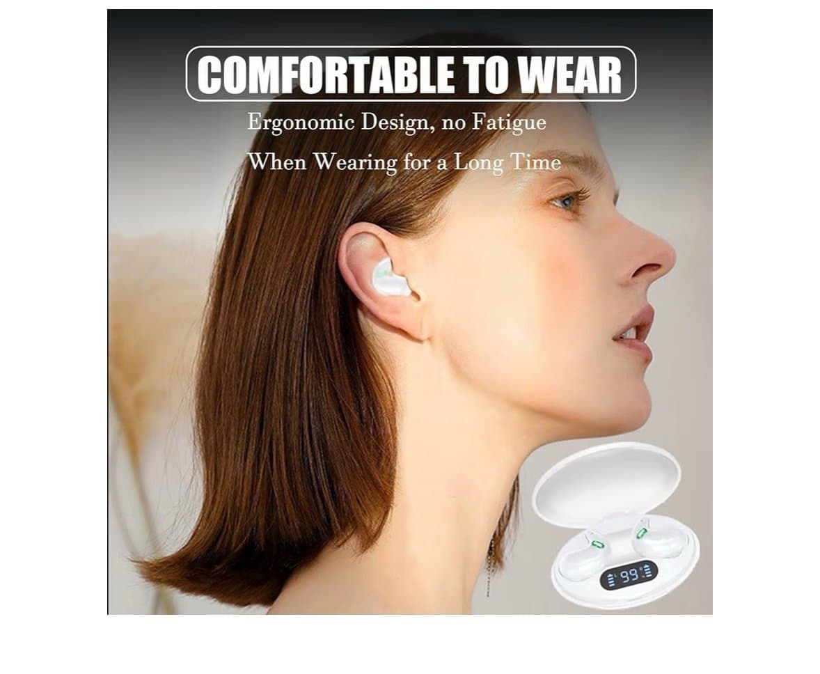 T16 Wireless Bluetooth 5.3 Noise Cancelling Sleep Earbuds for Side Sleepers - Thumbnail 3