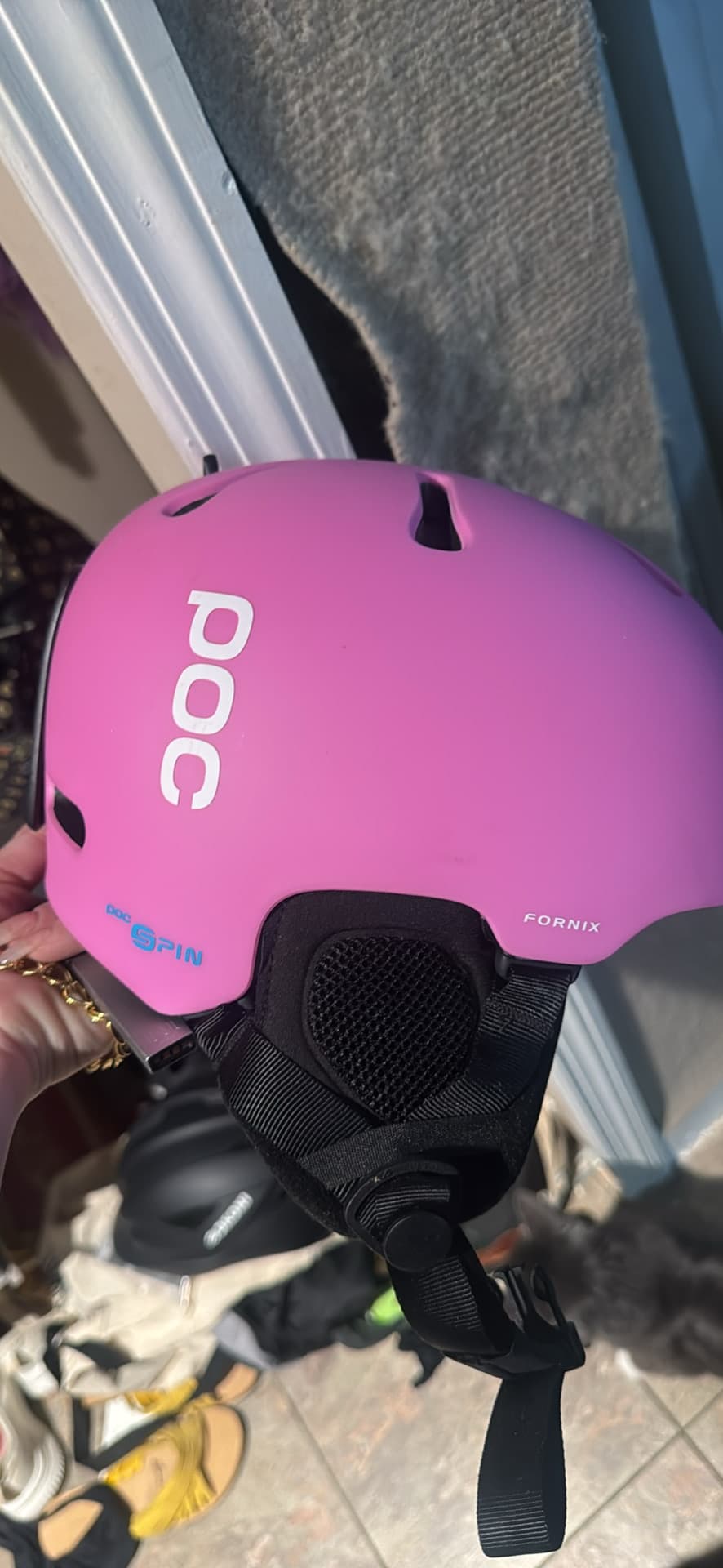 POC Fornix SPIN Ski Helmet Pink