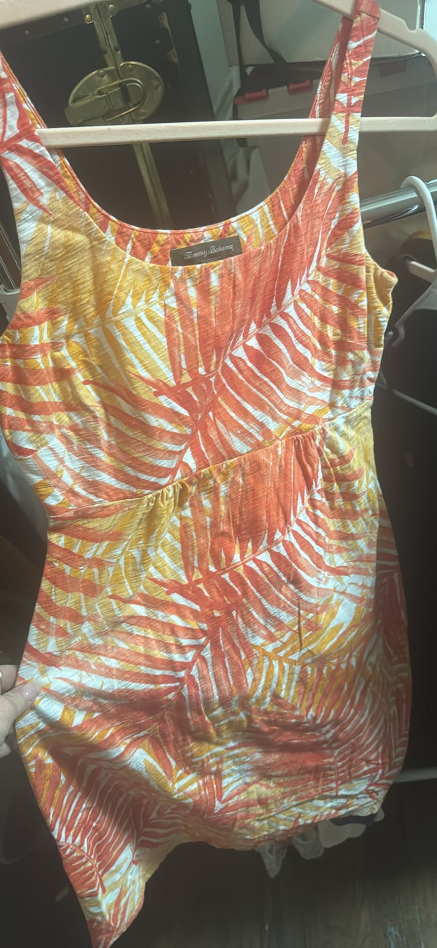 Tommy Bahama Tropical Print Sleeveless Dress