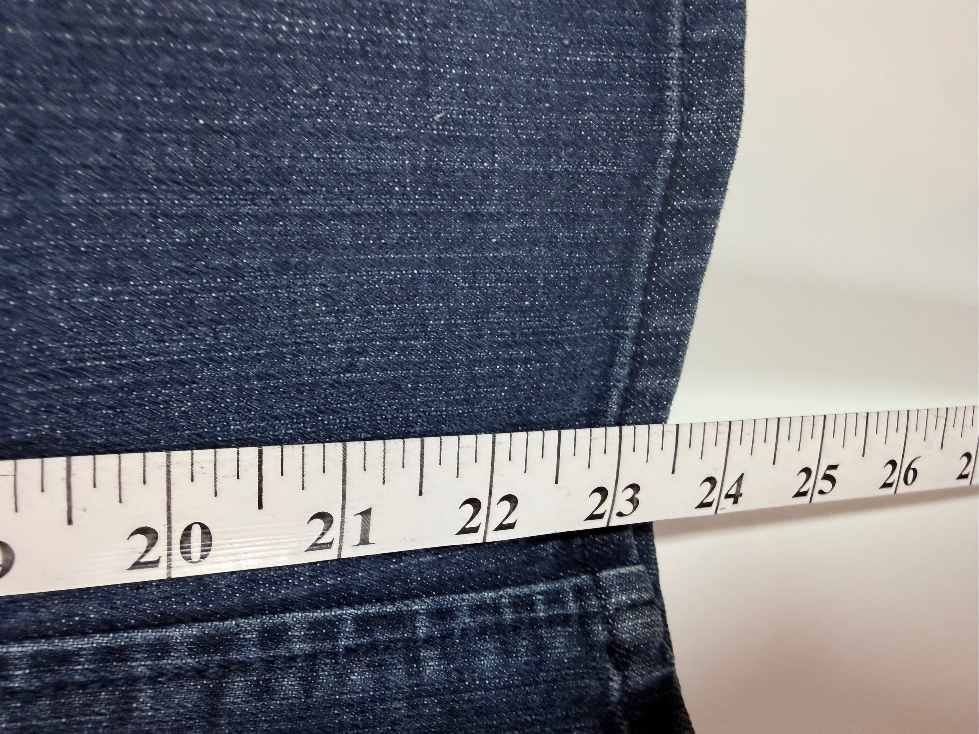 New York & Company Denim Skirt Size 12 Button Detail - Thumbnail 4