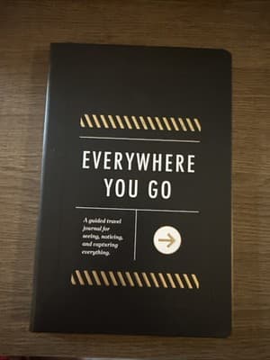 Everywhere You Go: A Guided Travel Journal Fr Seeing, Notcng, & Captrng Evythng. - Image 1