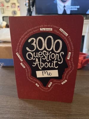 3000 Unique Questions about Me by Questions About Me (2020, Trade Paperback) - Image 1