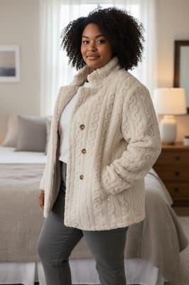 Women’s Soft Jacket Size L - Image 1