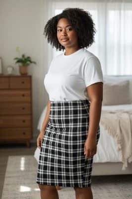 Shein Women's A-Line Skirt Size 3XL - Image 1
