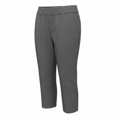 Rafaella Women’s Straight Leg Black Pinstripe Pants (14) - Image 1
