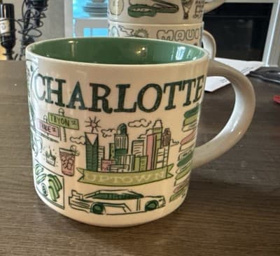 Starbucks Been There Series Across The Globe Collection 2019 Charlotte NC - Image 1