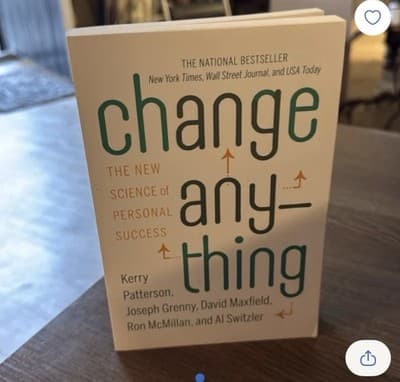 Change Anything : The New Science of Personal Success by Kerry Patterson, et al. - Image 1