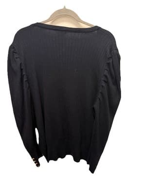 City Chic Women's Navy Blue Sweater Size L - Thumbnail 3