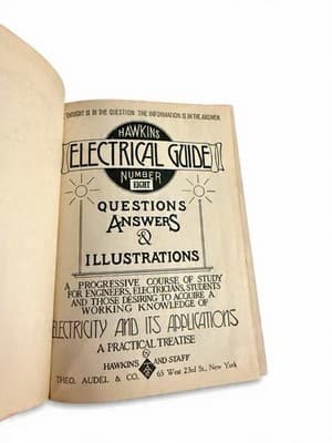 Antique 1927 Hawkins Electrical Guide No. 8 - Thumbnail 2