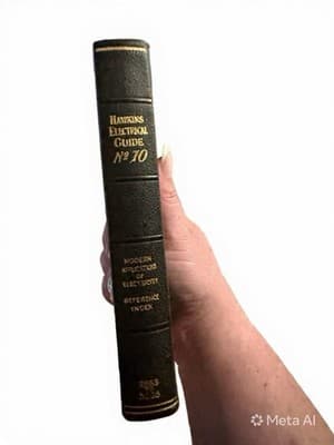 Antique 1927 Hawkins Electrical Guide No. 10 - Thumbnail 4