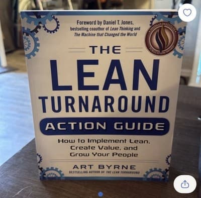 Lean Turnaround Action Guide: How to Implement Lean by Art Byrne - Image 1