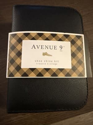 NEW Avenue 9 Shoe Shine Kit Clear Polish - Image 1
