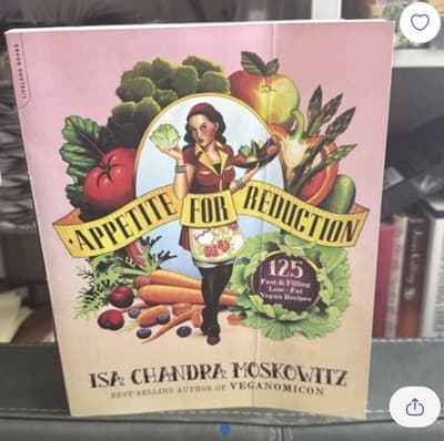 Appetite for Reduction: 125 Fast and Filling Low-Fat Vegan Recipes - Image 1