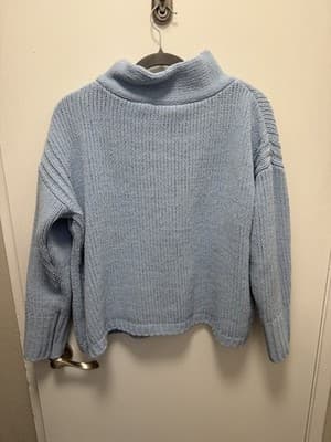 Philosophy Republic Clothing Baby Blue Long Sleeve Sweater Size S (Fits Like L) - Thumbnail 3
