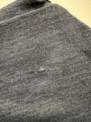 Pasmina Shawl Soft, Large, Beautiful Blue And Cream - Thumbnail 4