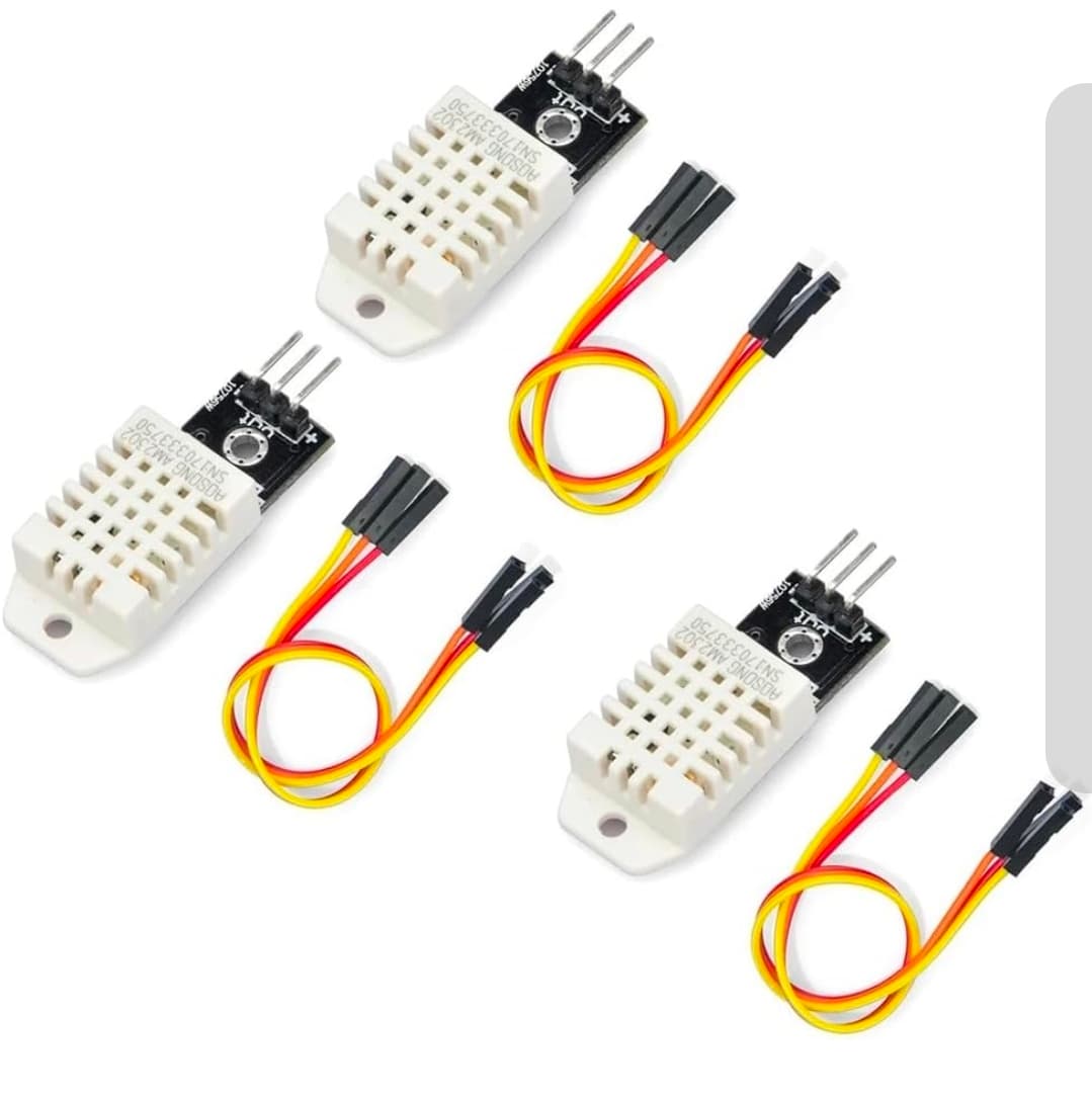 Aosong AM2302 Temperature and Humidity Sensor Module 3 Pack AM2302 - Image 1