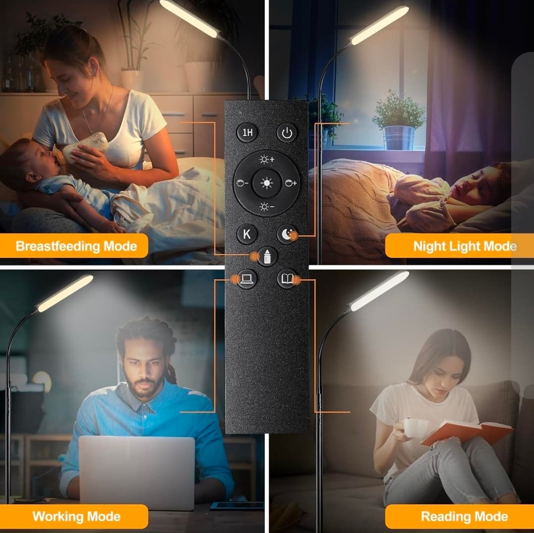 MARCTRONIC 18W Floor Lamp Remote Control - Thumbnail 4