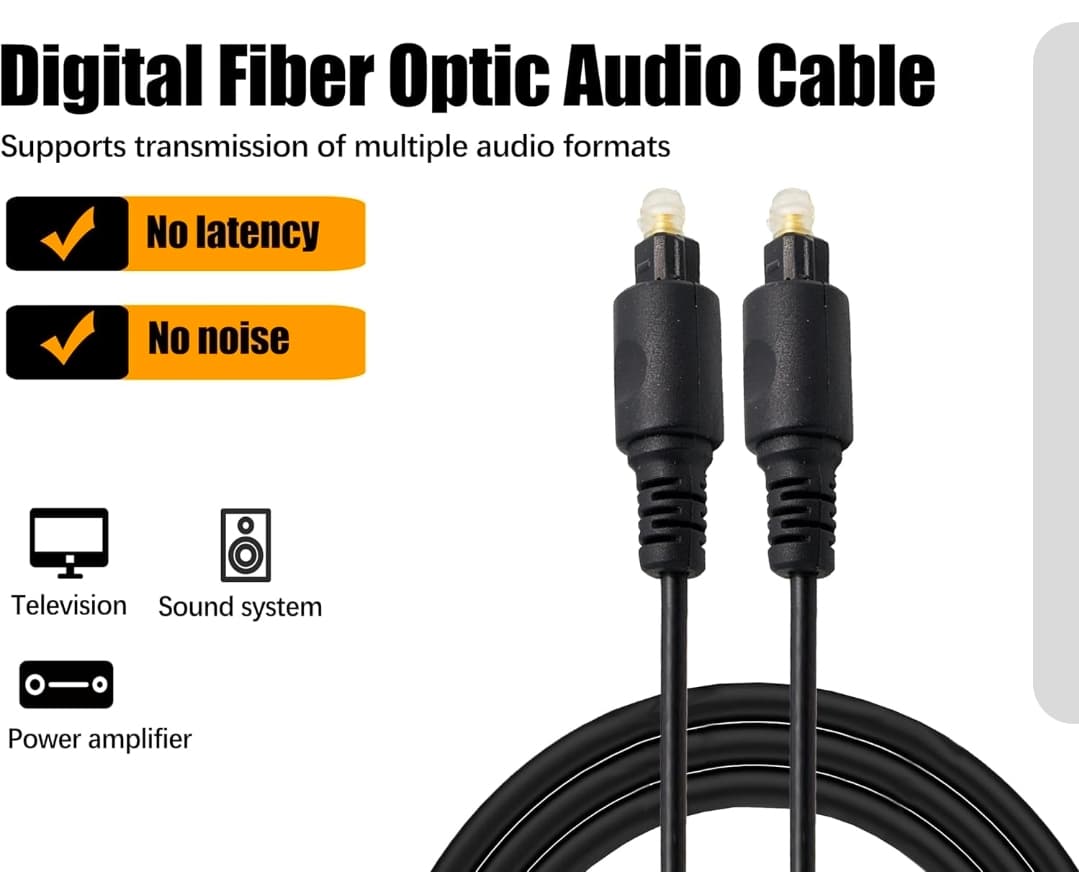 Digital Fiber Optic Audio Cable SC Connector - Thumbnail 5