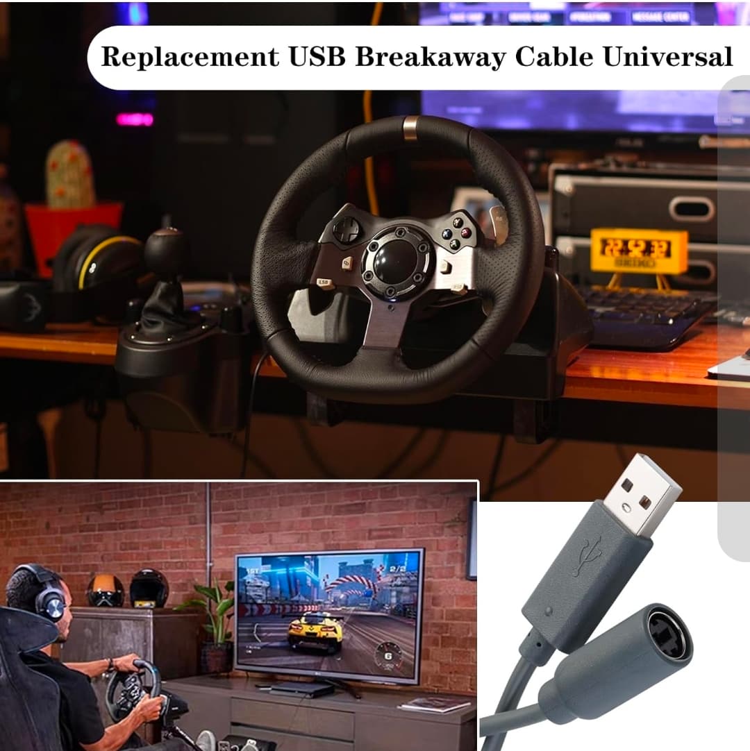 Universal USB Breakaway Cable for Gaming Controllers - Thumbnail 3