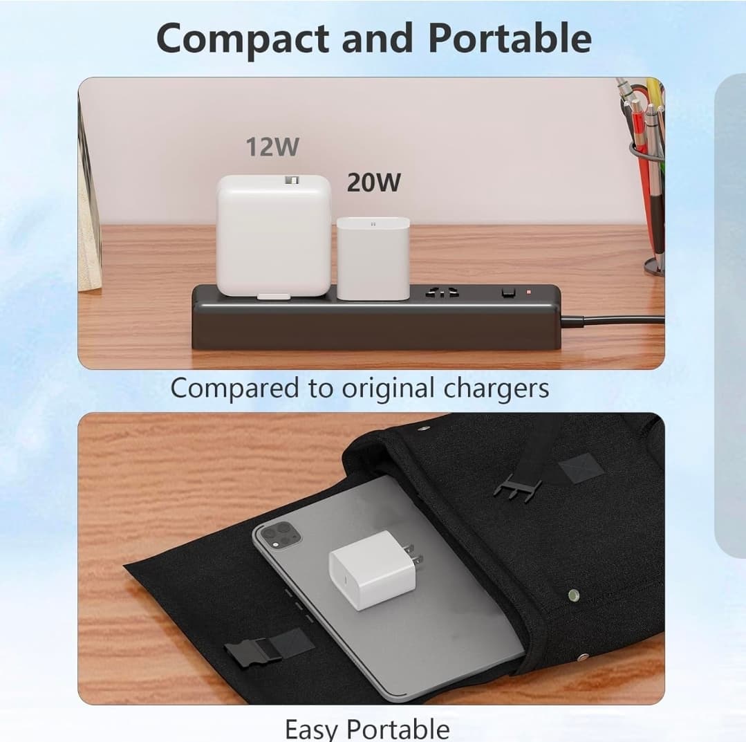 20W USB-C Fast Charger Compact Portable Power Adapter - Thumbnail 3
