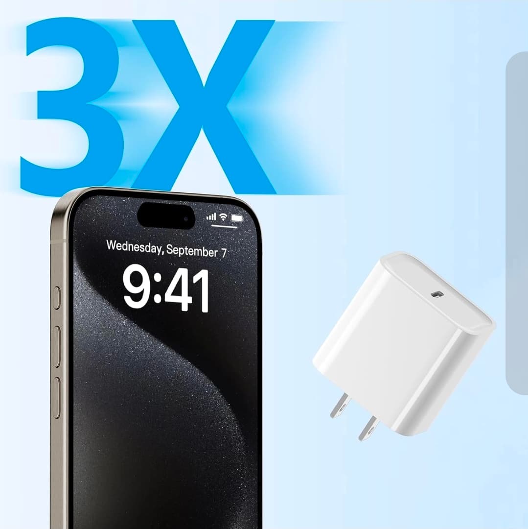 20W USB-C Fast Charger Compact Portable Power Adapter - Thumbnail 6