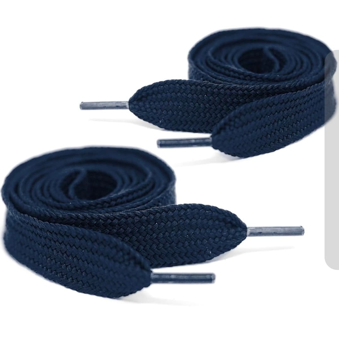 Mercury + Maia Navy Blue Shoelaces 63 Inch - Image 1